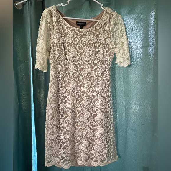 Enchanted apparel white lace style dress - Picture 1 of 3